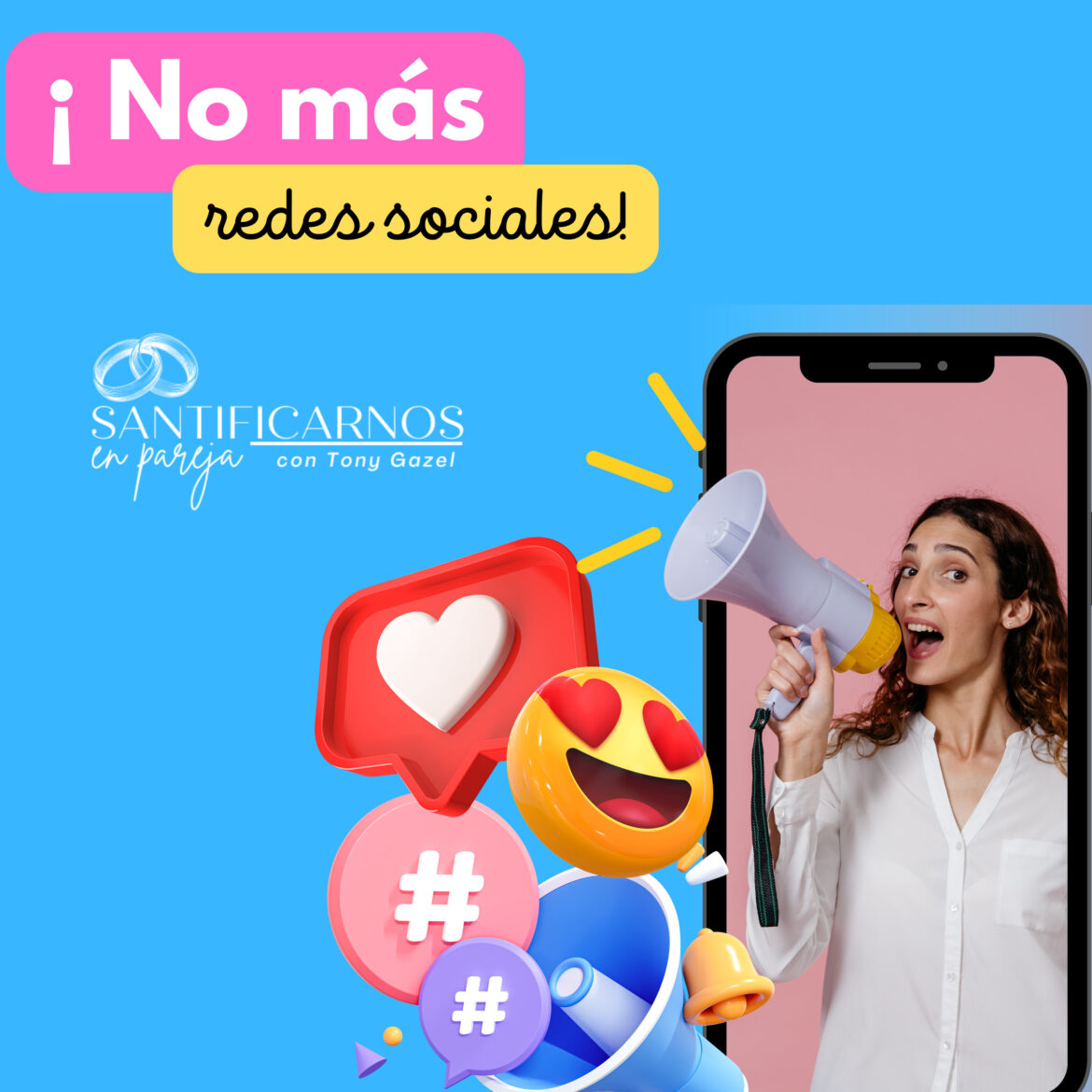 ¡ No más redes sociales!
