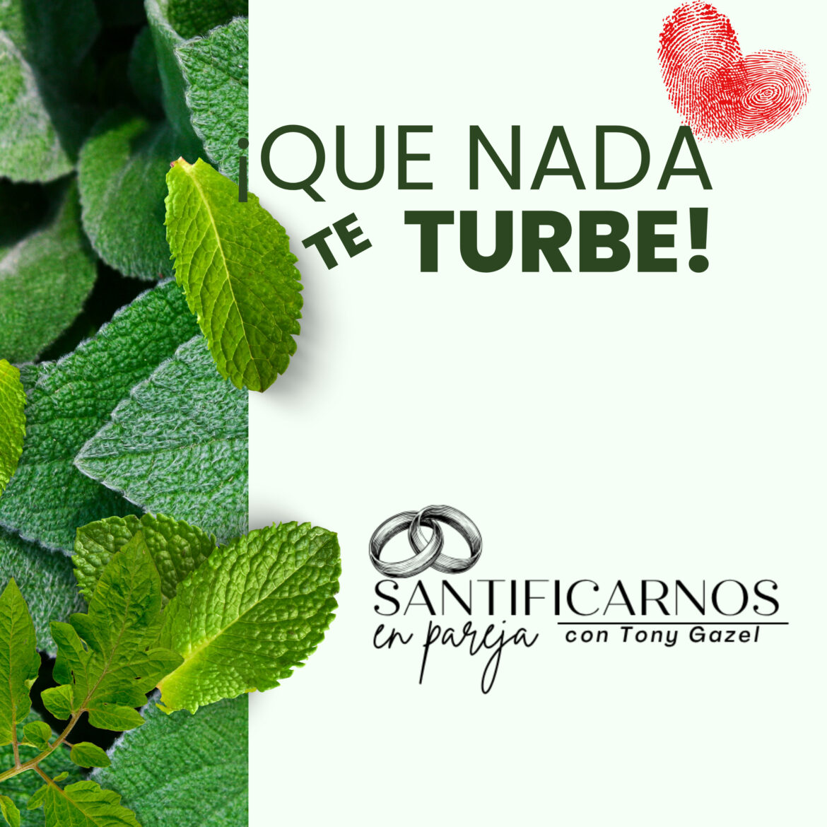 ¡Que nada te turbe!