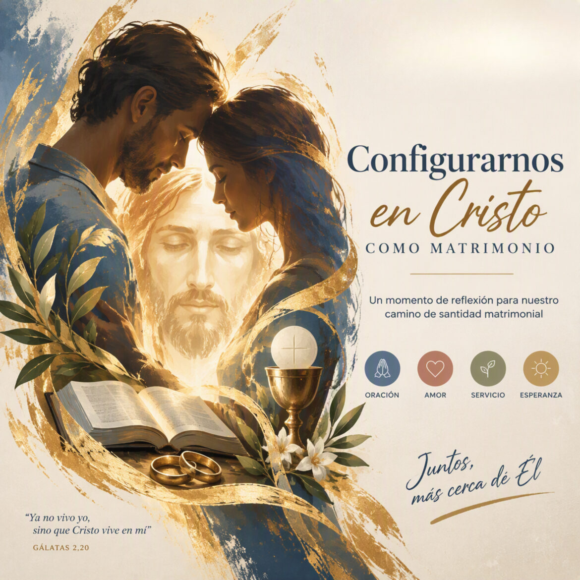 Configurarnos con Cristo en nuestro matrimonio